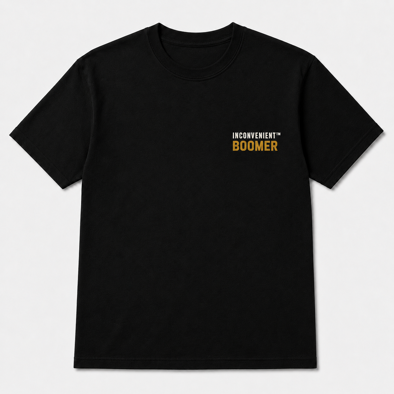 Inconvenient Boomer Tee front design