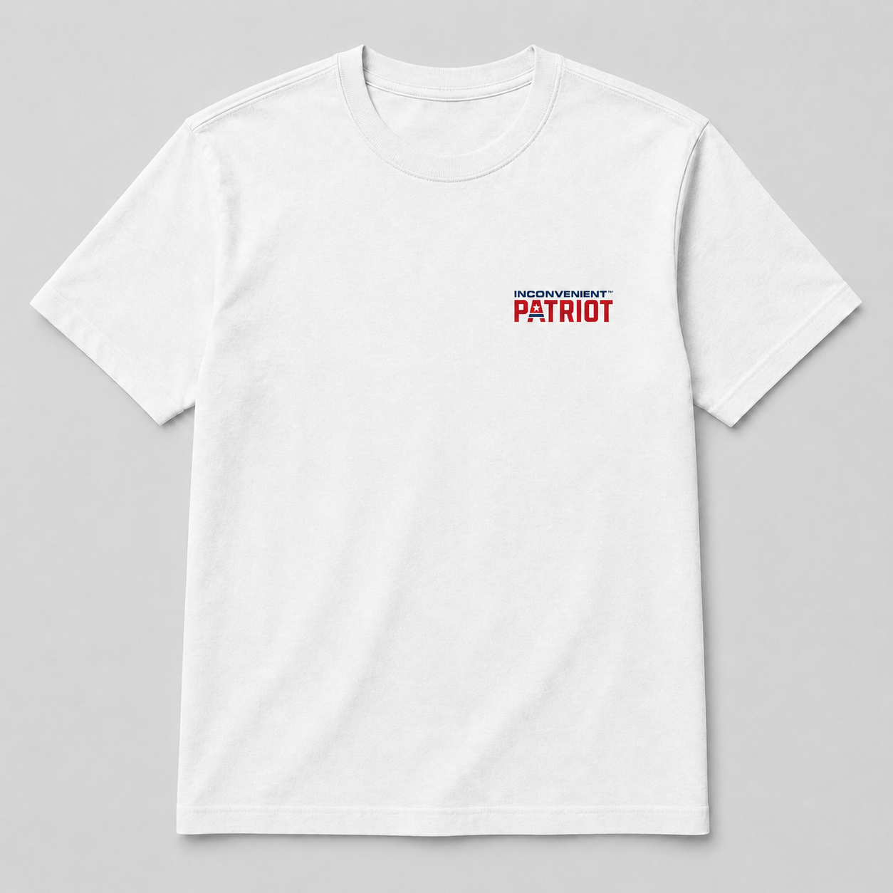 Inconvenient Patriot Tee front design